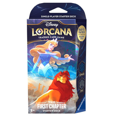 Disney Lorcana - The First Chapter Starter Deck - Aurora and Simba (Sapphire/Steel)