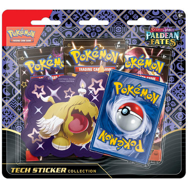 Pokémon TCG Scarlet & Violet 4.5 Paldean Fates Tech Sticker Box - Greavard