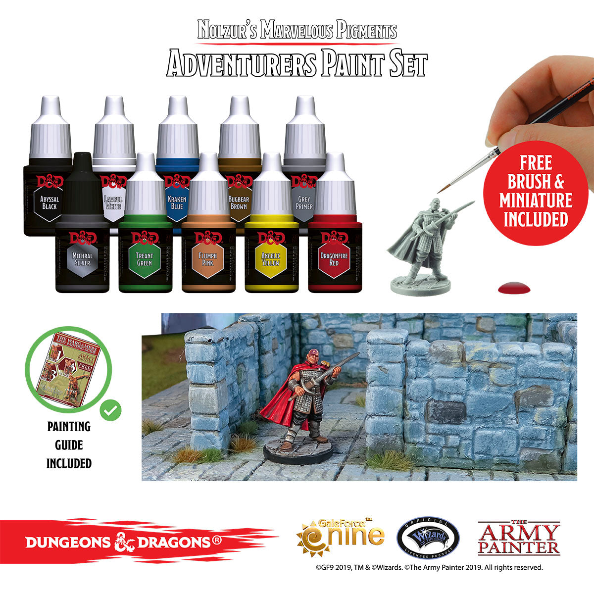 The Army Painter - D&D Adventurers Paint Set AP75001