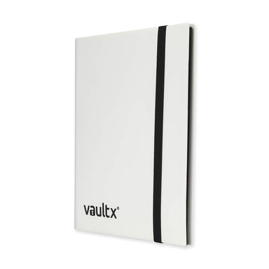 Vault X 9-Pocket Strap Binder - White