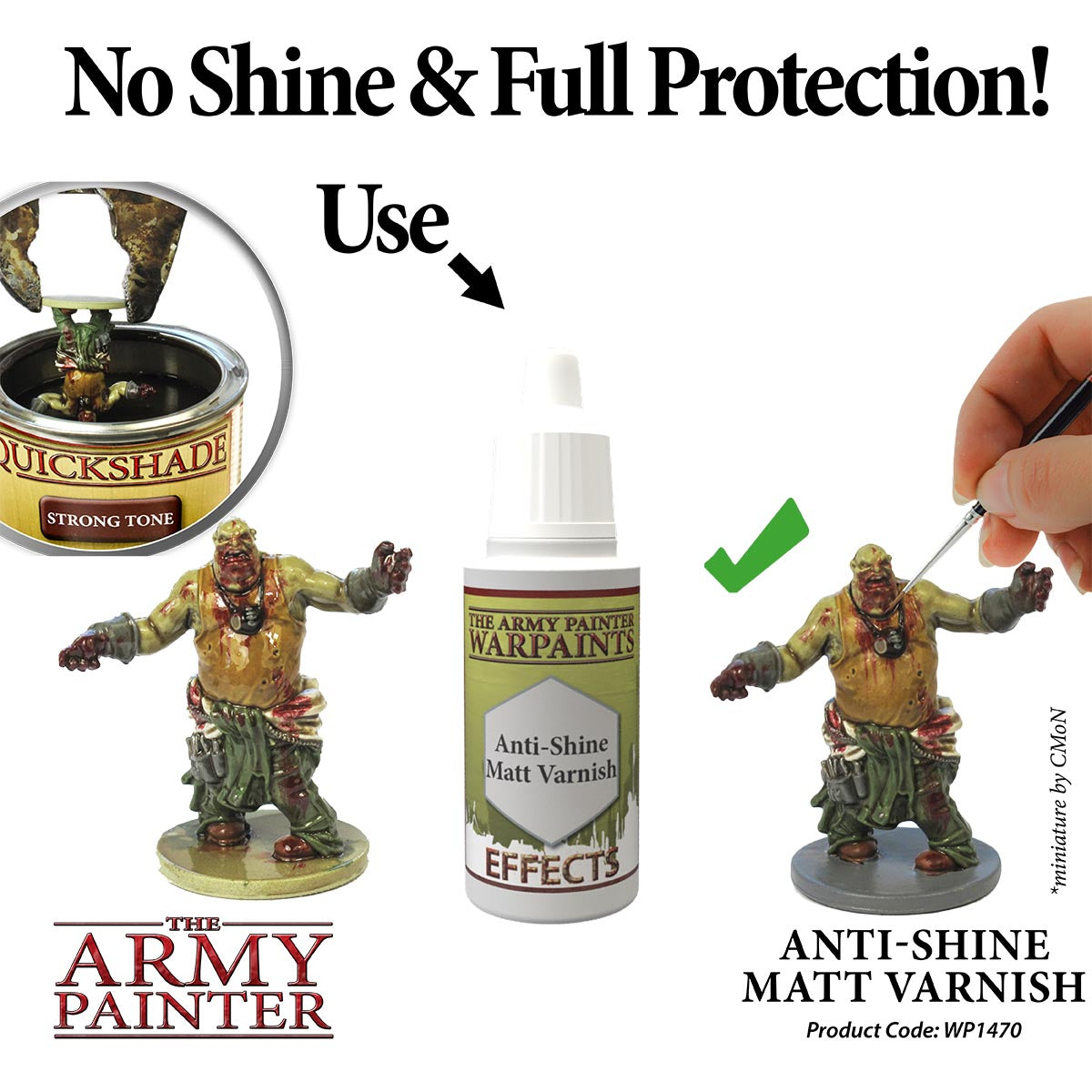 The Army Painter Warpaints - Anti-Shine Matt Varnish (18ml) WP1103