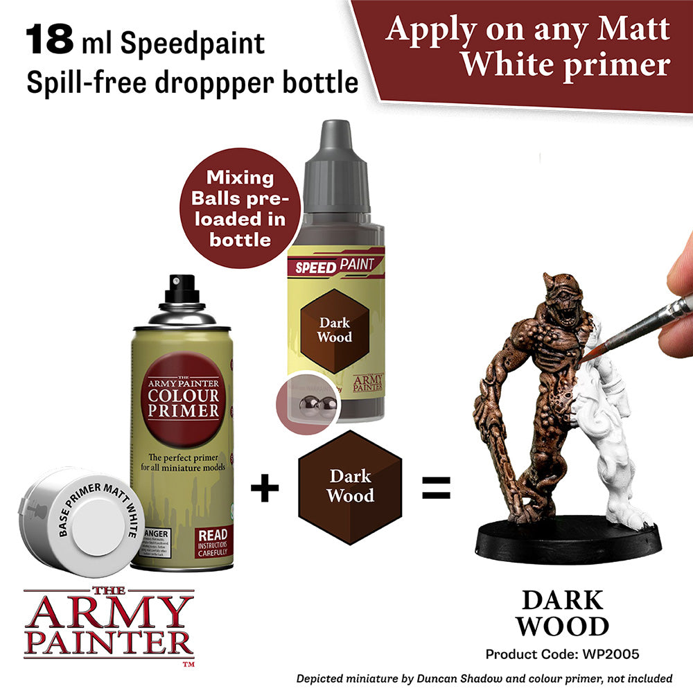 The Army Painter Speedpaints - Dark Wood (18ml) WP2005