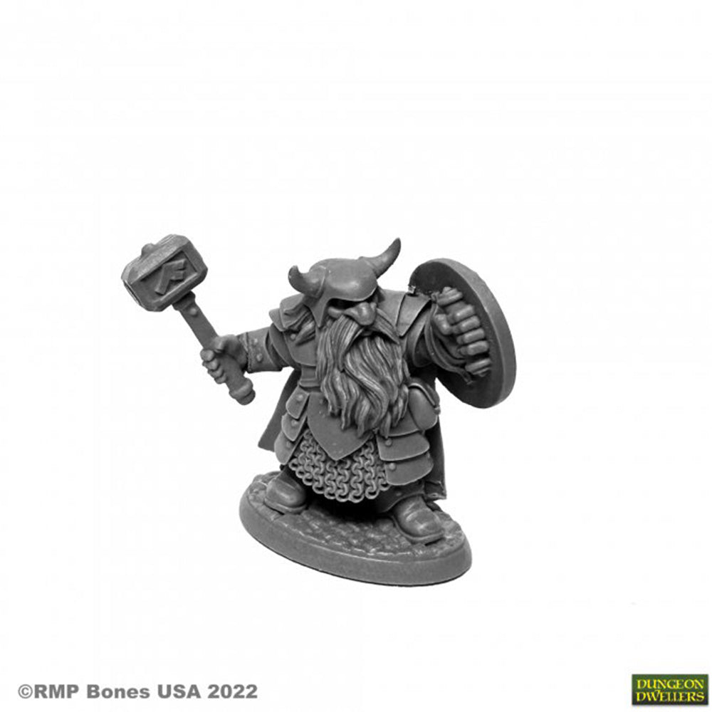 Reaper 07011: Borin Ironbrow, Dwarf - Dungeon Dwellers