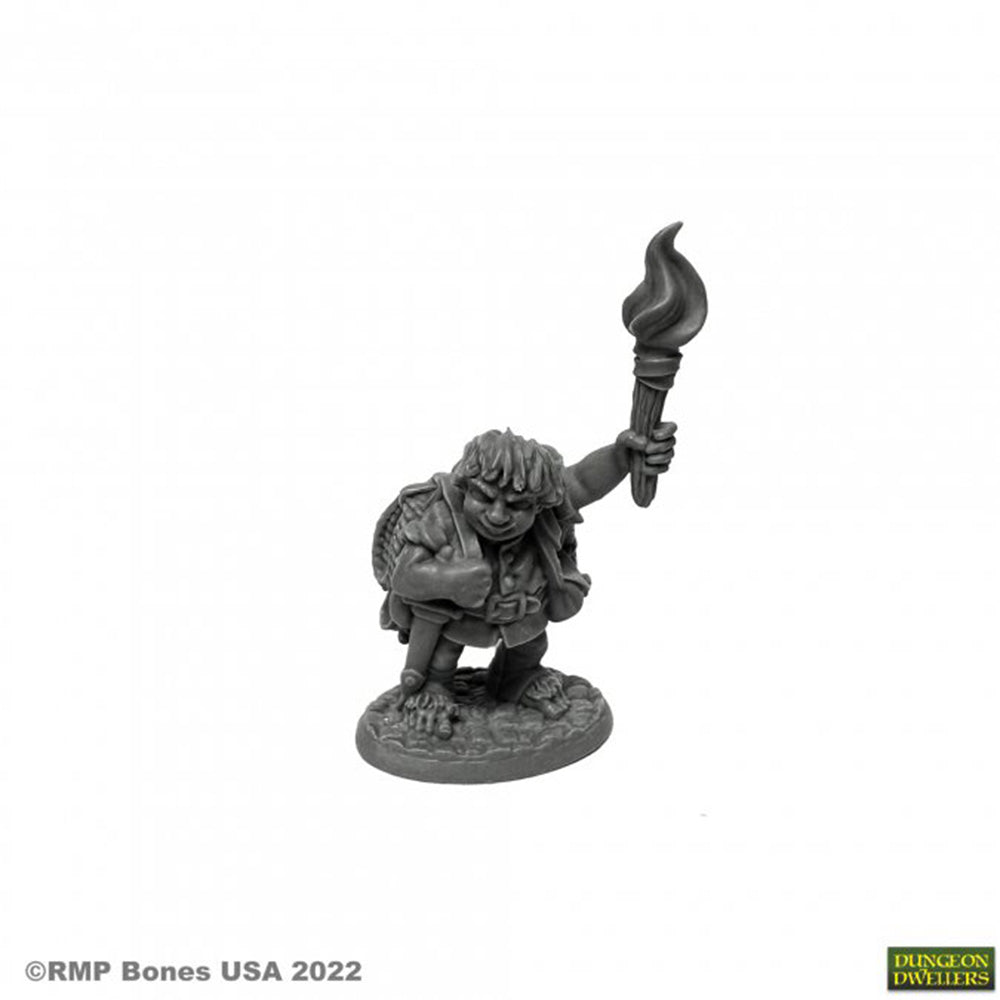 Reaper 07018: Gus Greenweevil, Halfling Henchman - Dungeon Dwellers