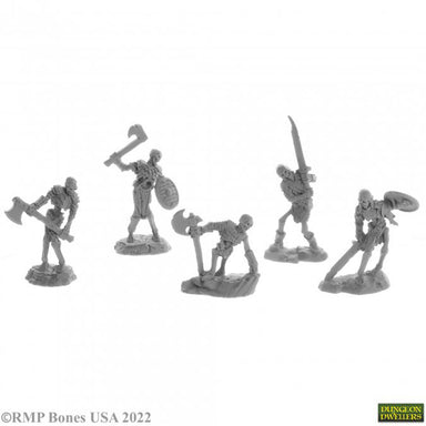 Reaper 07032: Bog Skeletons (5) - Dungeon Dwellers