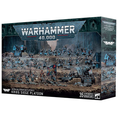 Warhammer 40,000 - Astra Militarum Battleforce: Krieg Siege Platoon