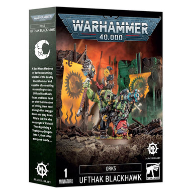 Warhammer 40,000 - Black Library - Orks Ufthak Blackhawk