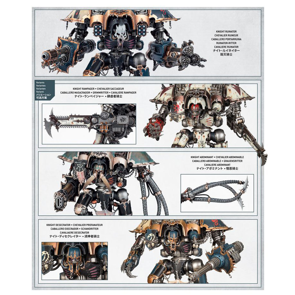 Warhammer 40,000 - Chaos Knights Knight Ruinator