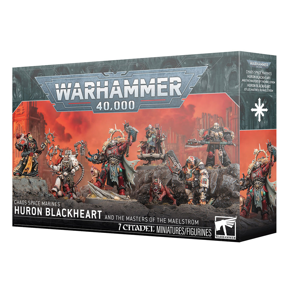 Warhammer 40,000 - Chaos Space Marines Huron Blackheart and the Masters of the Maelstrom