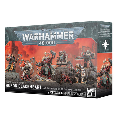 Warhammer 40,000 - Chaos Space Marines Huron Blackheart and the Masters of the Maelstrom