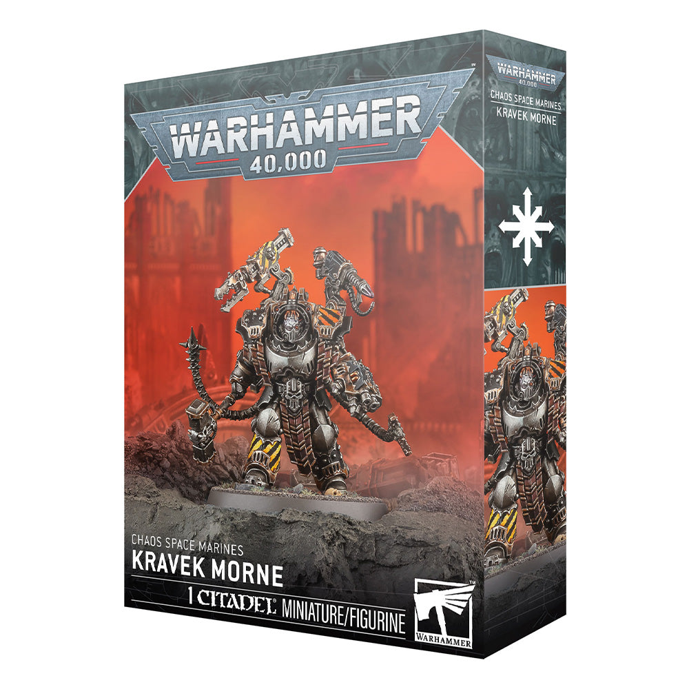 Warhammer 40,000 - Chaos Space Marines Kravek Morne