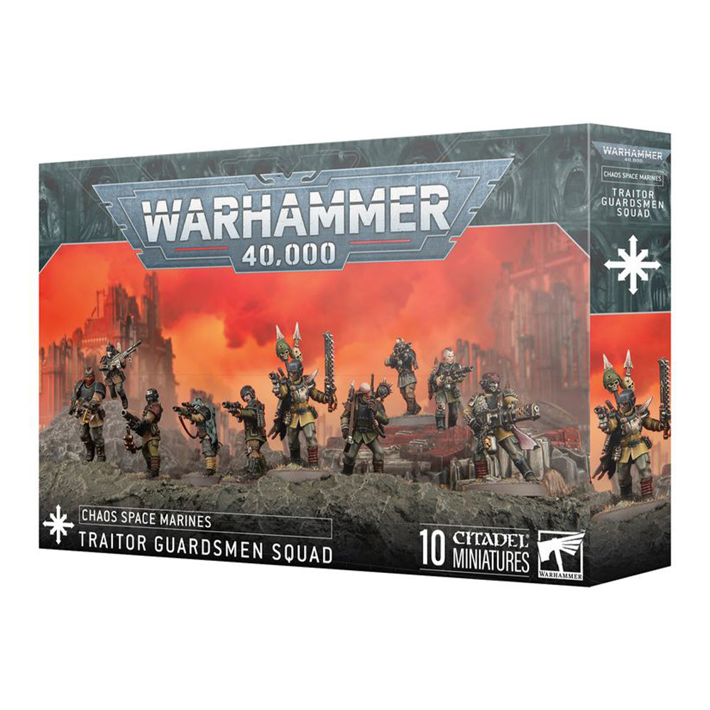 Warhammer 40,000 - Chaos Space Marines Traitor Guardsmen Squad