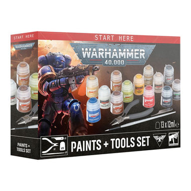 Warhammer 40,000 - Paints + Tools Set