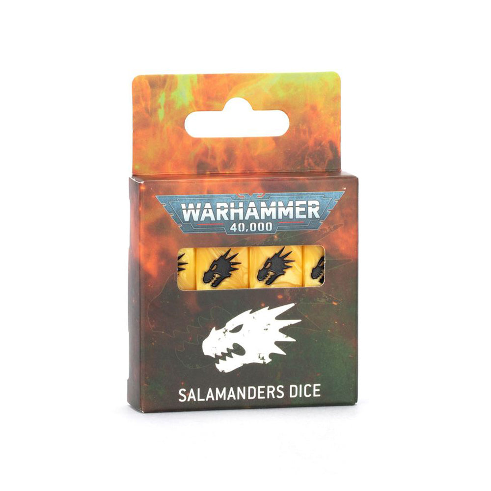 Warhammer 40,000 - Salamanders Dice