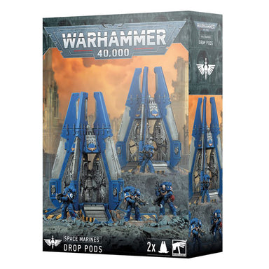 Warhammer 40,000 - Space Marines Drop Pods