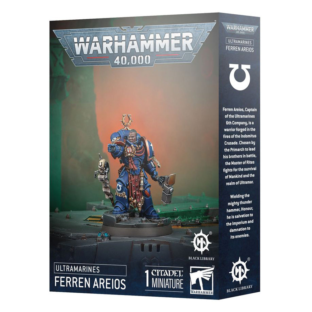 Warhammer 40,000 - Space Marines Ultramarines Ferren Areios