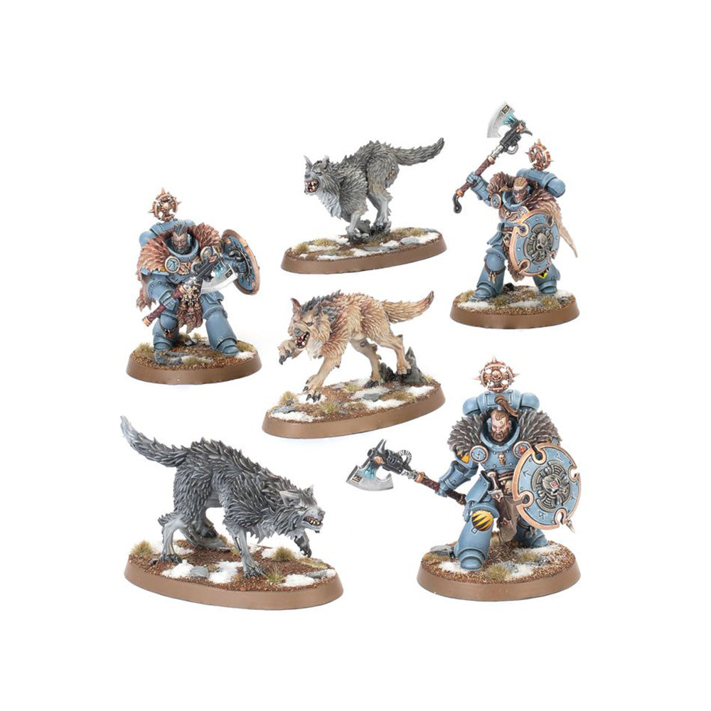 Warhammer 40,000 - Space Wolves Wolf Guard Headtakers