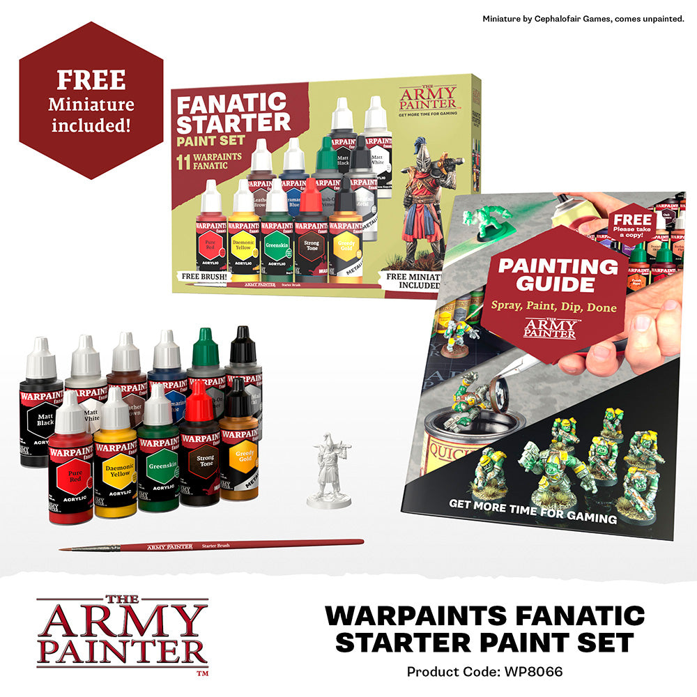 The Army Painter Warpaints Fanatic Washes Paint Set