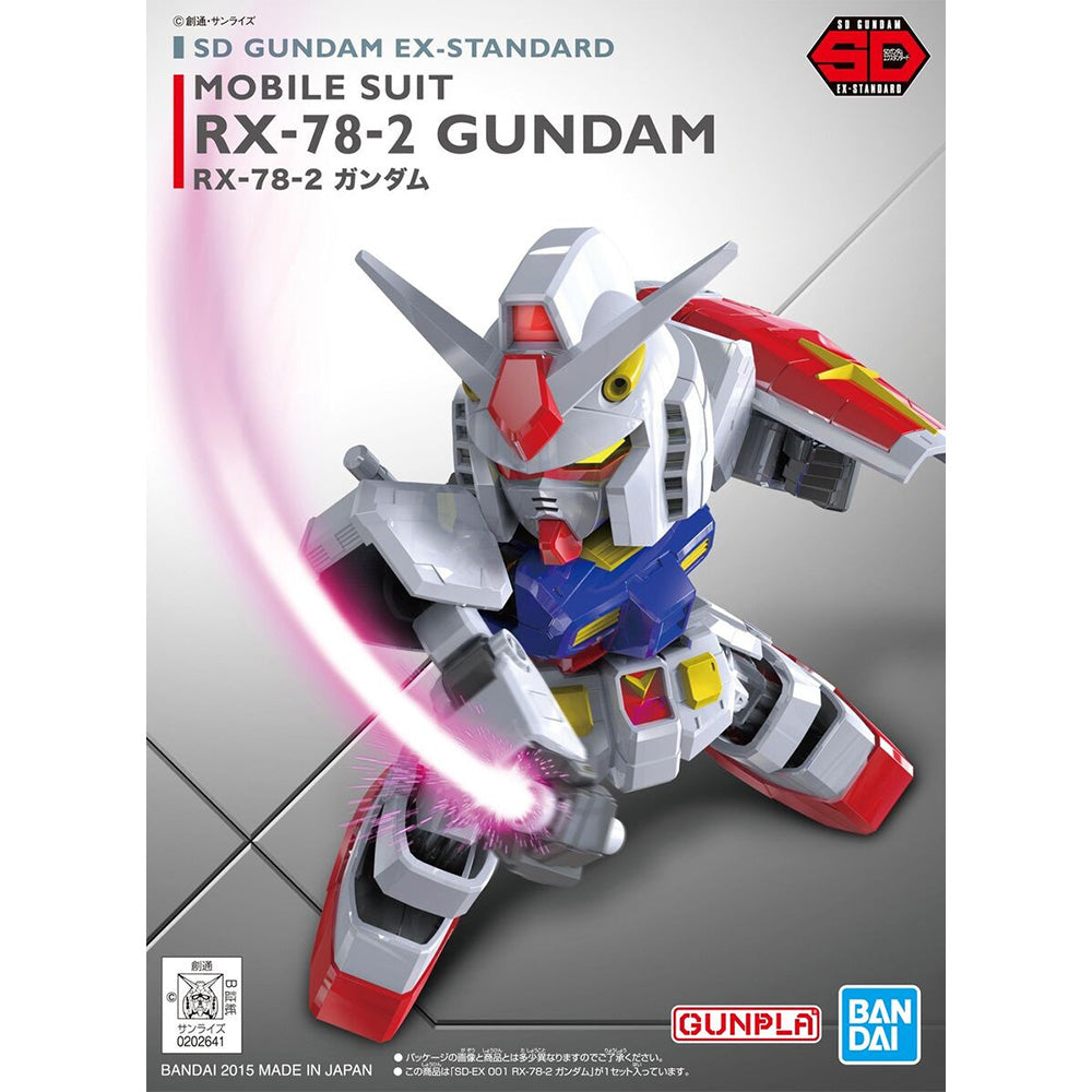 Bandai Gunpla SD Gundam Ex-Standard RX-78-2 Gundam