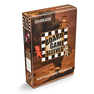 Board Game Sleeves - Non Glare - Oversize (82x124mm) (50 Sleeves)