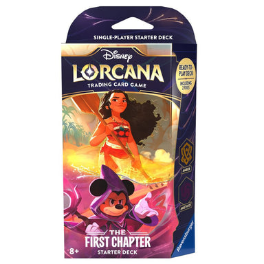 Disney Lorcana - The First Chapter Starter Deck - Moana and Mickey (Amber/Amethyst)