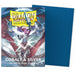 Dragon Shield Sleeves - Dual Matte Cobalt & Silver (100 Sleeves)