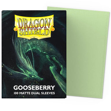 Dragon Shield Sleeves - Dual Matte Pastel Gooseberry (100 Sleeves)