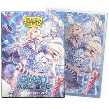 Dragon Shield Sleeves - Matte Art Grand Archive - Alice, Golden Queen (100 Sleeves)