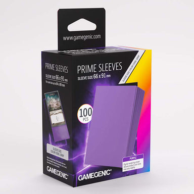Gamegenic Prime Sleeves - Purple (100 Sleeves)