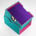 Gamegenic Sidekick 100+ XL Convertible Deck Box - Teal & Pink