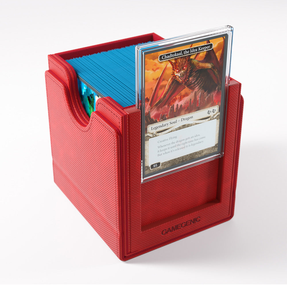 Gamegenic Sidekick PRO 100+ XL Deck Box - Red