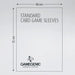 Gamegenic Standard Sleeves Value Pack 200: Prime Sleeves - Clear (200 Sleeves)