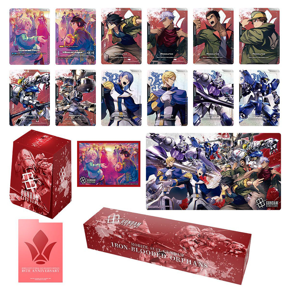 Gundam Card Game: Premium Accessory Set - Iron Blooded Orphans (PB02)
