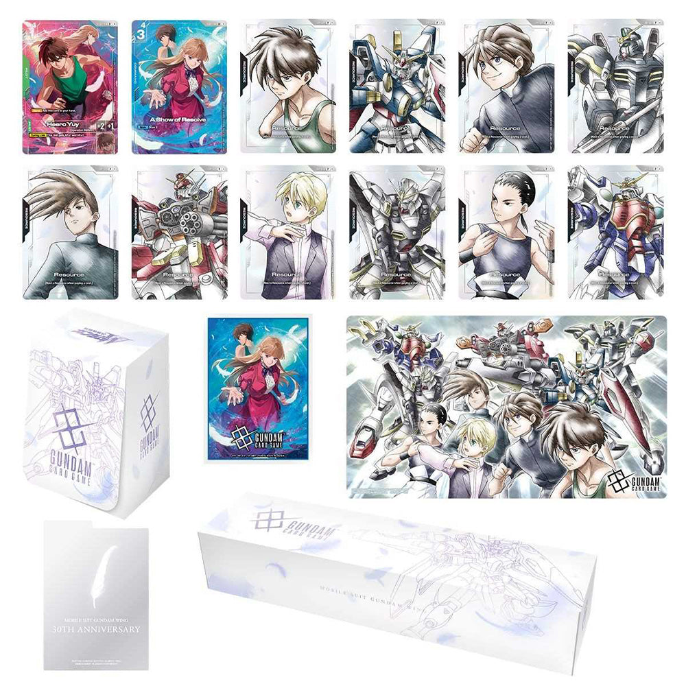Gundam Card Game: Premium Accessory Set - Mobile Suit Gundam Wing (PB01)