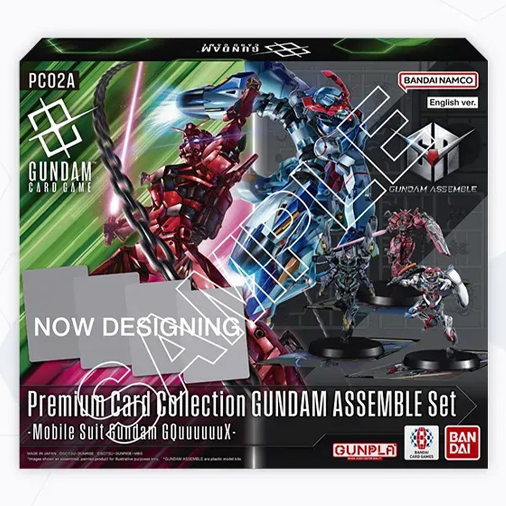 Gundam Card Game: Premium Card Collection Gundam Assemble Set (PC02A) - Mobile Suit Gundam GQuuuuuuX