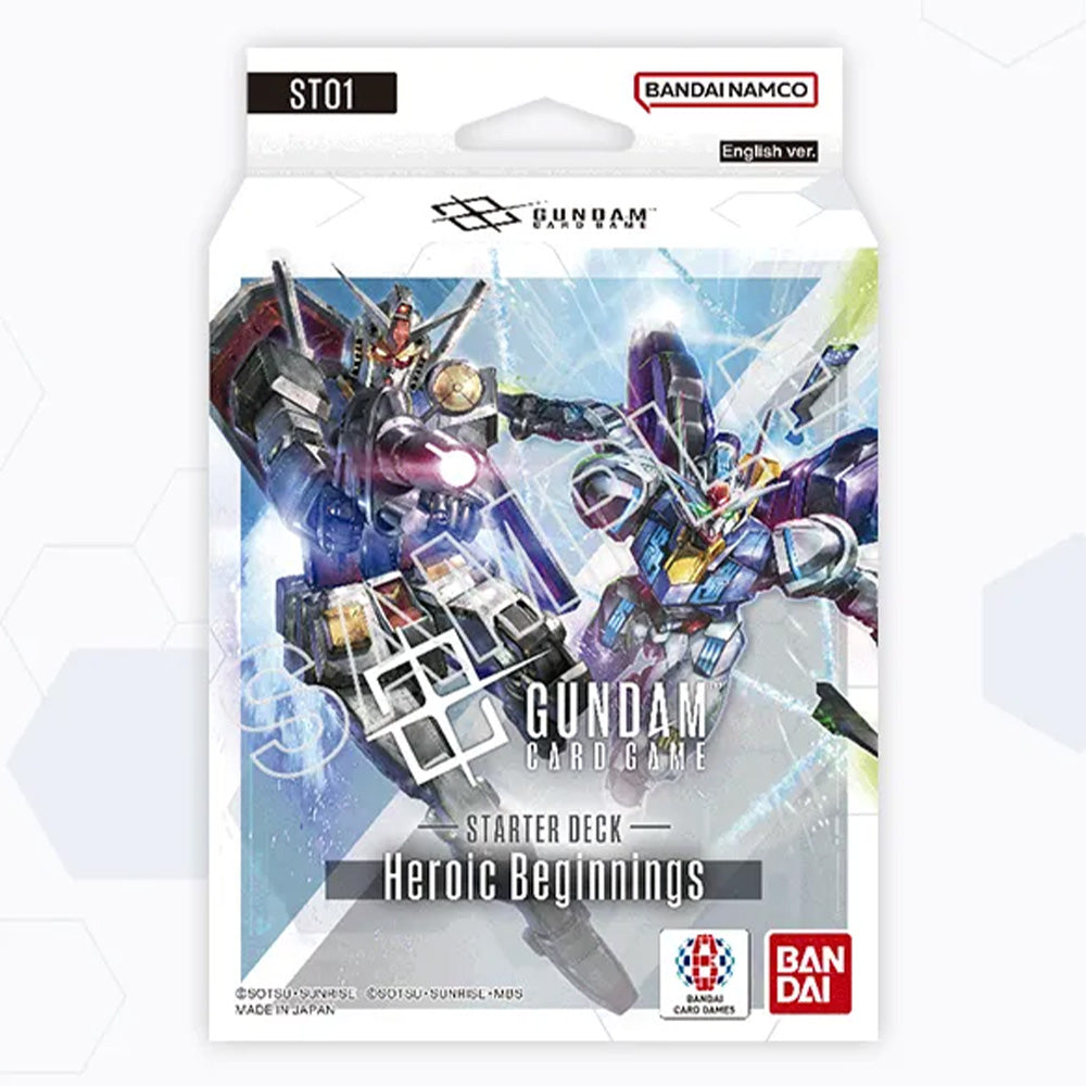 Gundam Card Game: Starter Deck - Heroic Beginnings (ST01)
