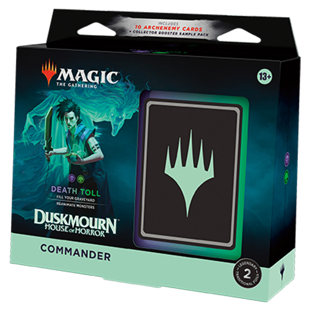 Magic: The Gathering - Duskmourn: House of Horror Commander Deck - Death Toll