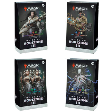 Magic: The Gathering - Modern Horizons 3 Commander Deck - Set of 4 Bundle