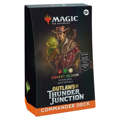 Magic: The Gathering - Outlaws of Thunder Junction Commander Deck - Desert Bloom
