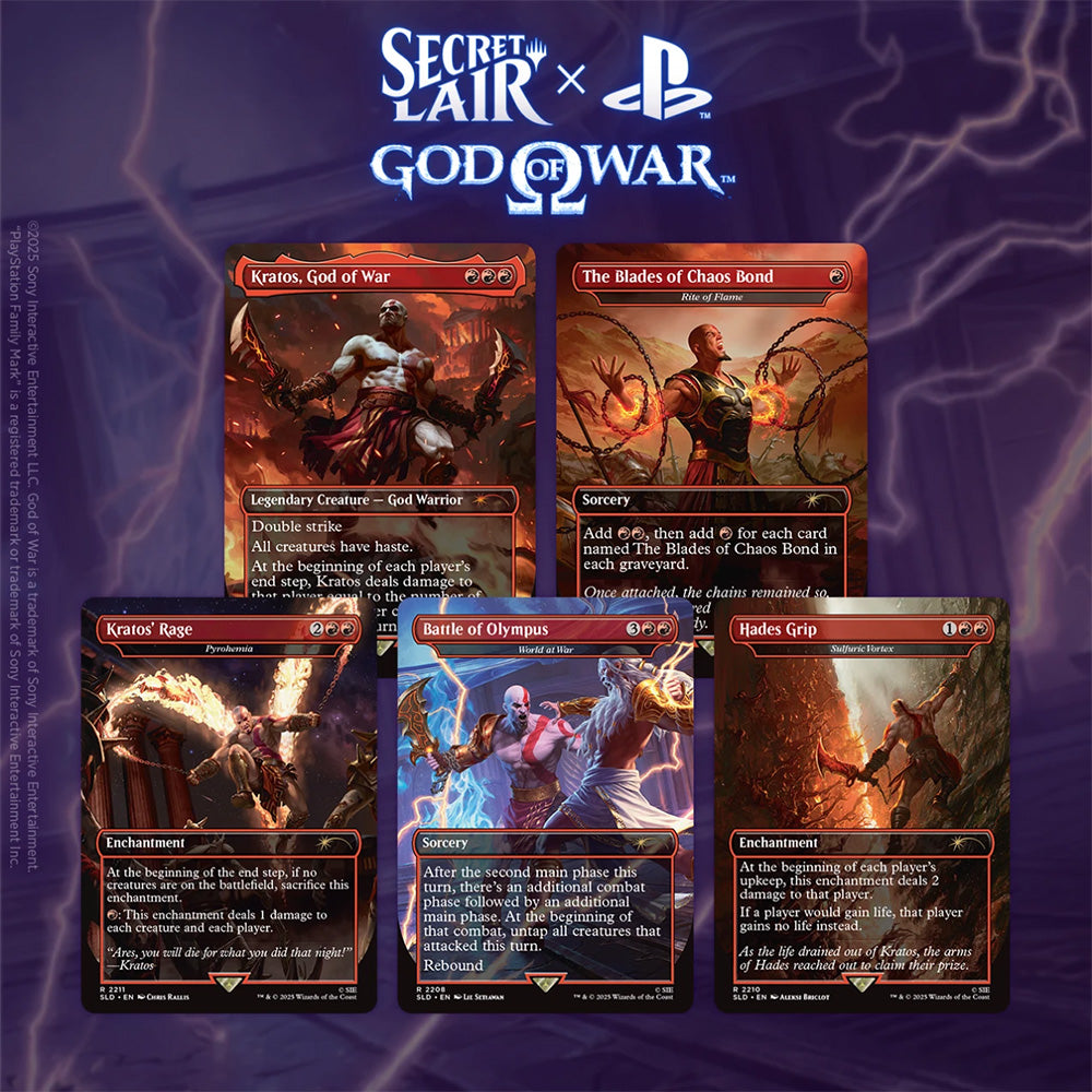 Magic: The Gathering - Secret Lair x God of War: Greek