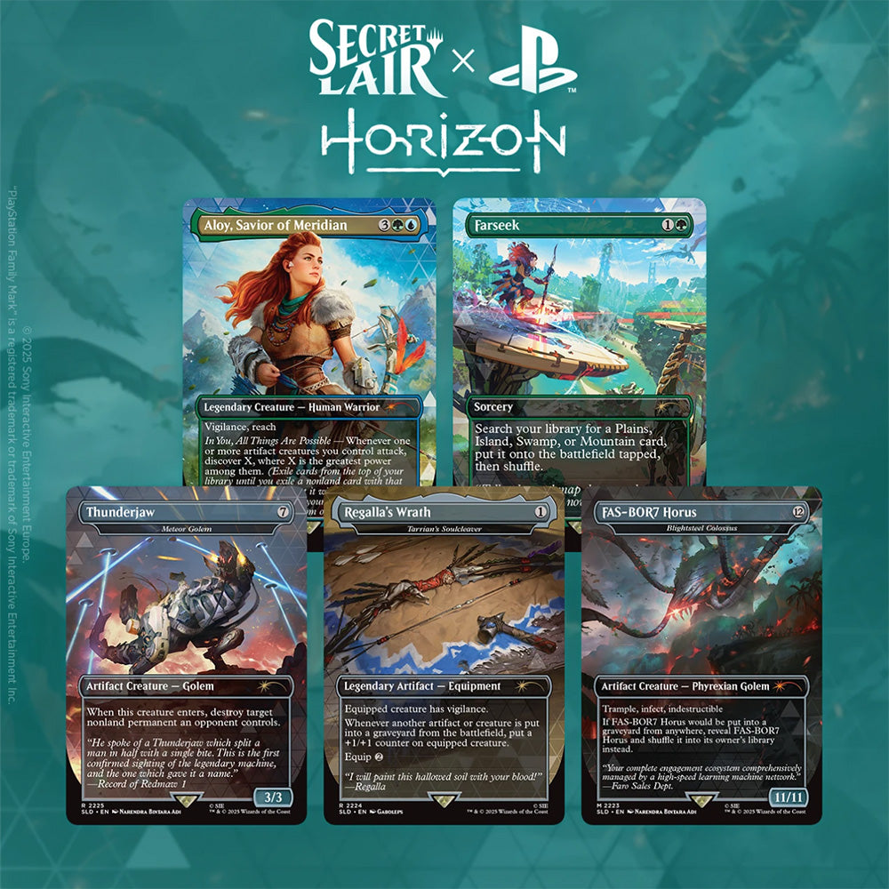 Magic: The Gathering - Secret Lair x Horizon: Into the Forbidden West ...