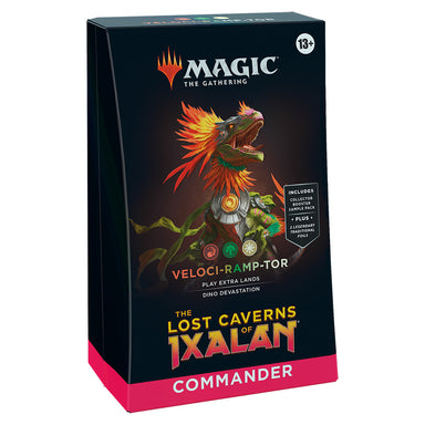 Magic: The Gathering - The Lost Caverns of Ixalan Commander Deck - Veloci-Ramp-Tor
