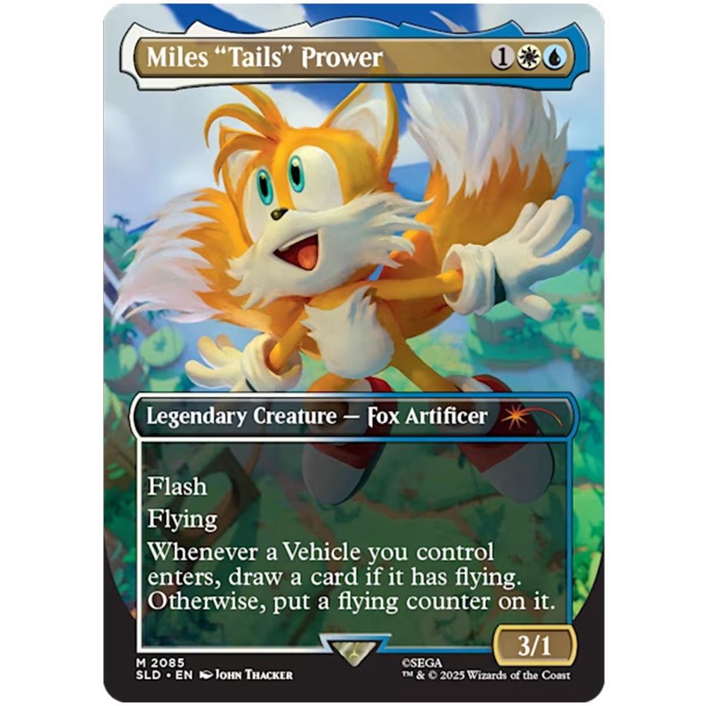 Magic: The Gathering - WPN Exclusive Secret Lair Sonic the Hedgehog: Friends & Foes Non-Foil