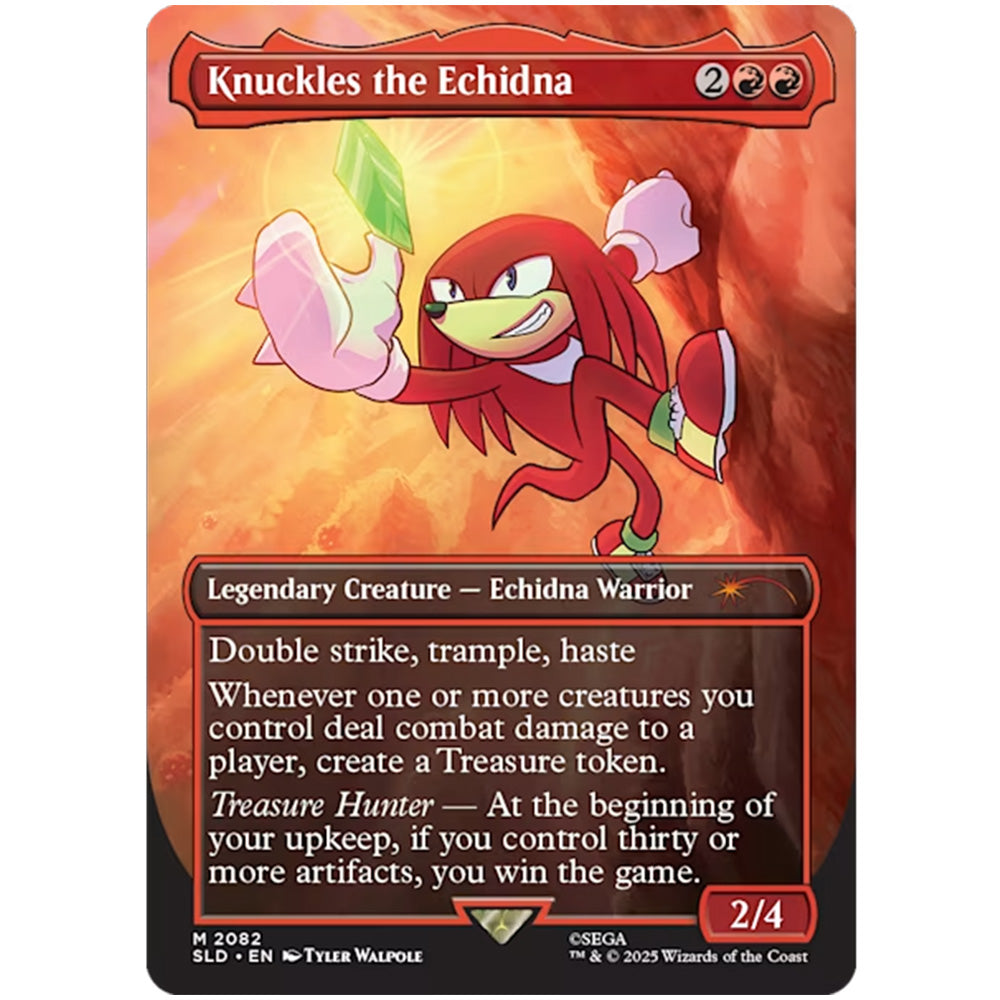 Magic: The Gathering - WPN Exclusive Secret Lair Sonic the Hedgehog: Friends & Foes Non-Foil