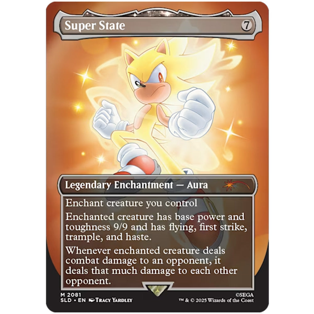 Magic: The Gathering - WPN Exclusive Secret Lair Sonic the Hedgehog: Friends & Foes Non-Foil