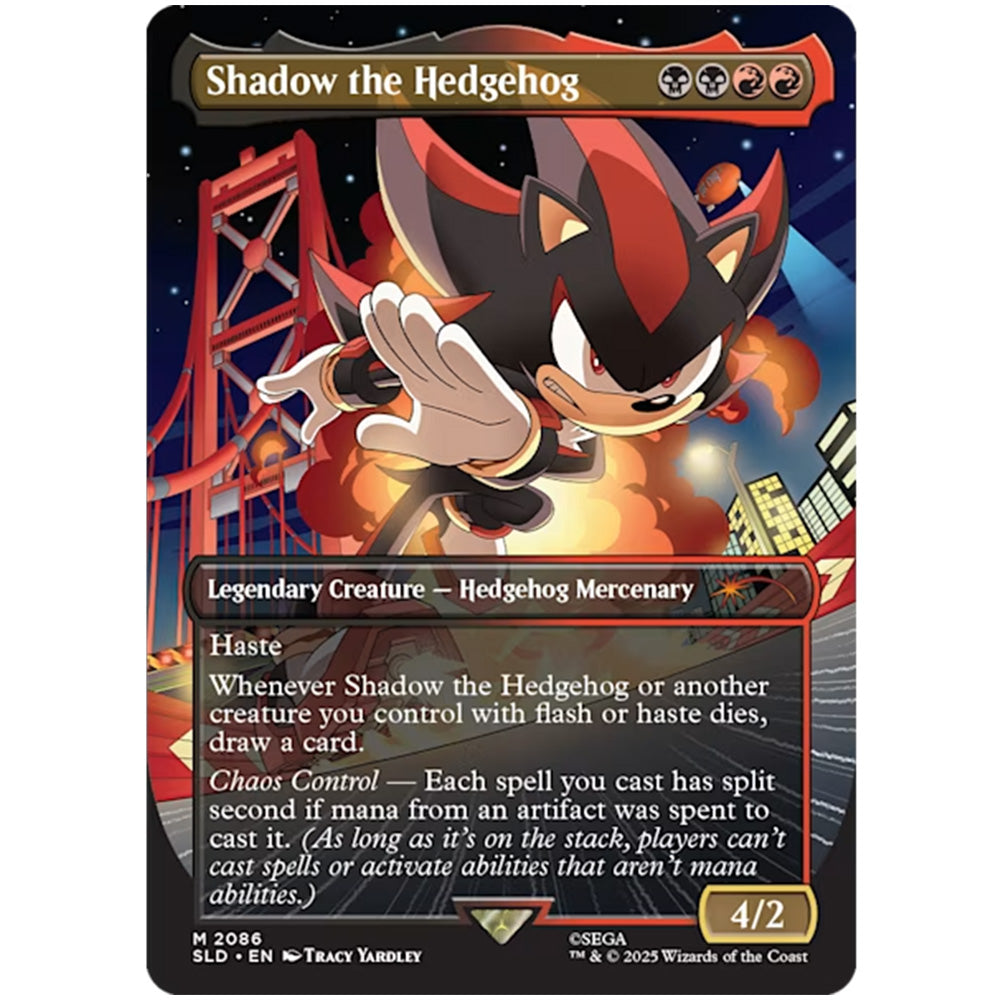 Magic: The Gathering - WPN Exclusive Secret Lair Sonic the Hedgehog: Friends & Foes Non-Foil