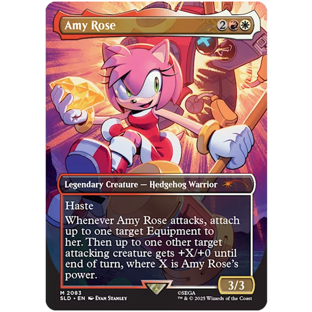 Magic: The Gathering - WPN Exclusive Secret Lair Sonic the Hedgehog: Friends & Foes Non-Foil