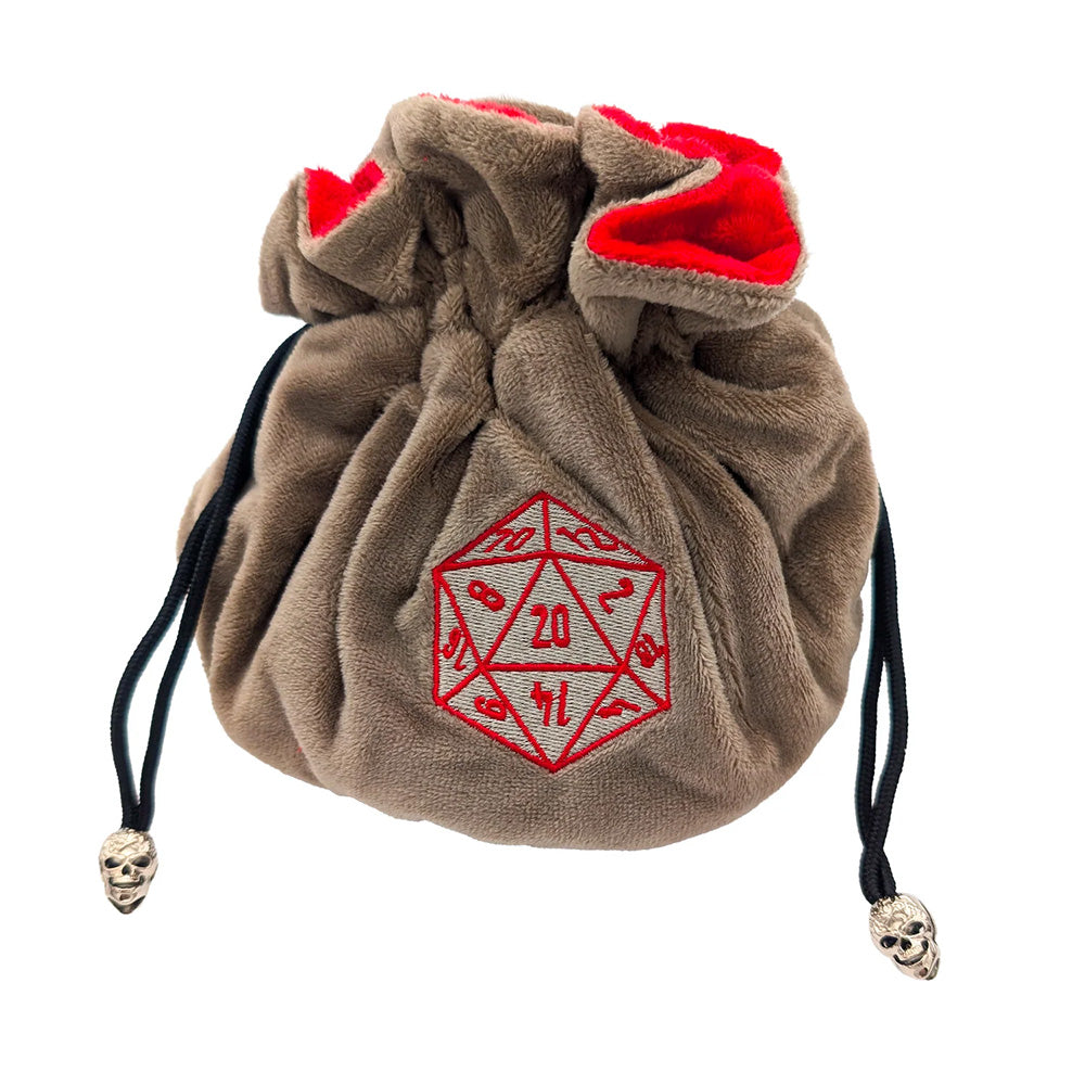 Mystery Dice Goblin Large Dice Sack Brown