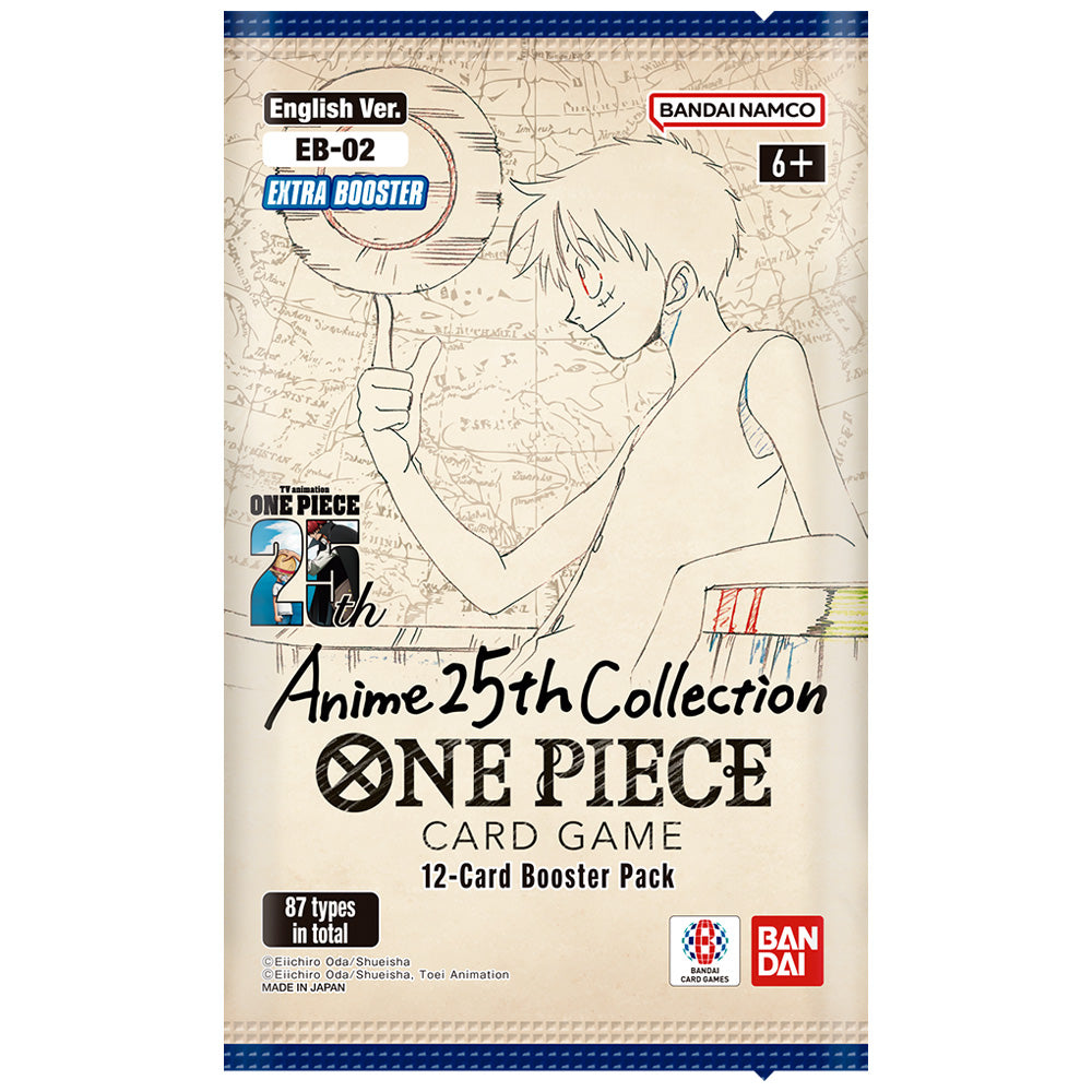 One Piece Card Game: Extra Booster - Anime 25th Collection (EB-02) Booster Pack