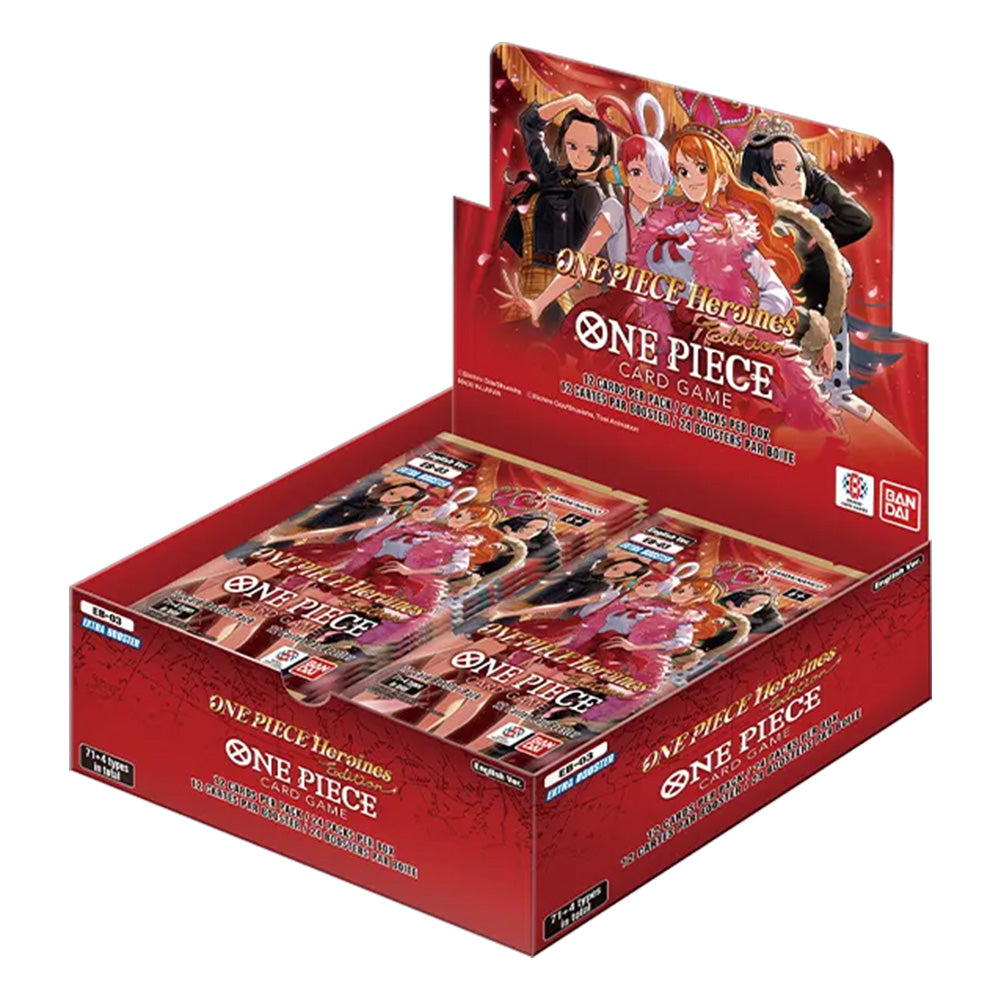 One Piece Card Game: Extra Booster One Piece Heroines Edition (EB03) Booster Box